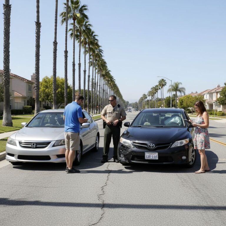 car-accident accident on California - variation 4